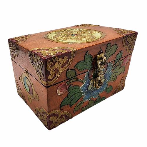 Wooden Tibetan Box-33964