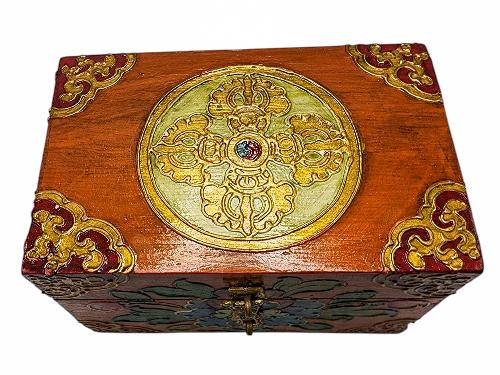 thumb2-Wooden Tibetan Box-33964