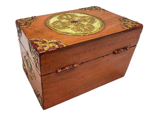 thumb3-Wooden Tibetan Box-33964