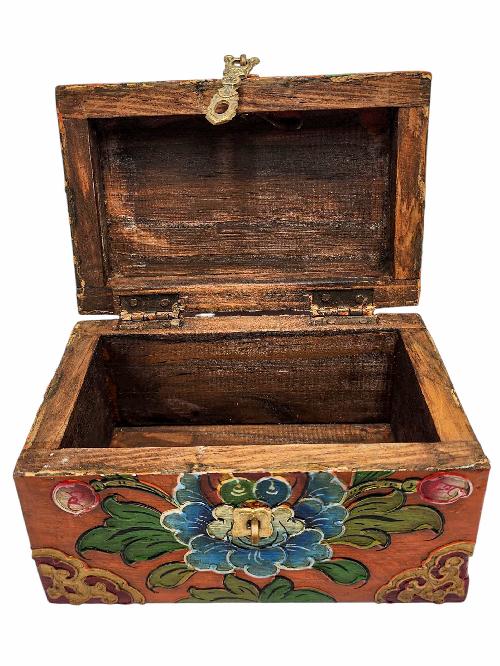 thumb4-Wooden Tibetan Box-33964