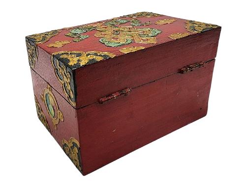 thumb3-Wooden Tibetan Box-33966