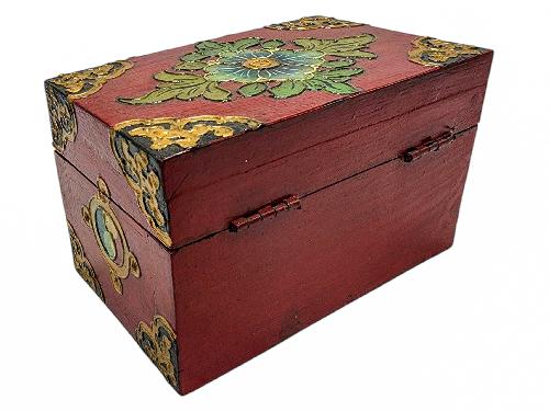 thumb3-Wooden Tibetan Box-33967