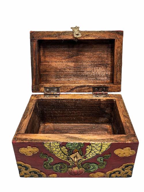 thumb4-Wooden Tibetan Box-33967