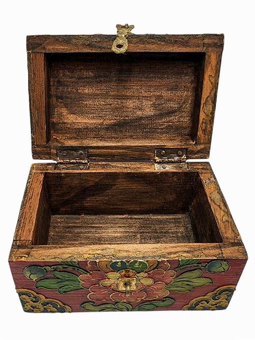 thumb4-Wooden Tibetan Box-33968