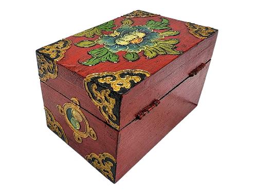 thumb3-Wooden Tibetan Box-33969