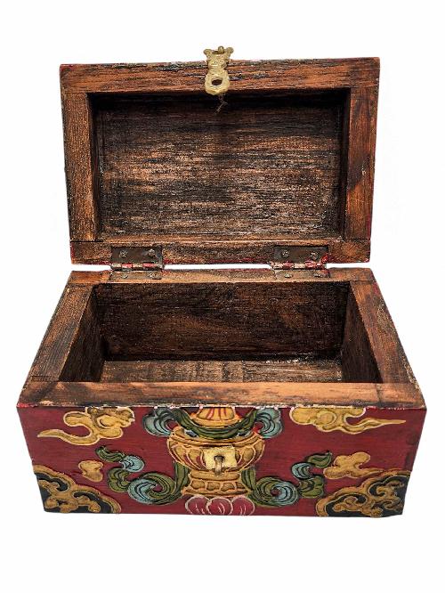 thumb4-Wooden Tibetan Box-33969