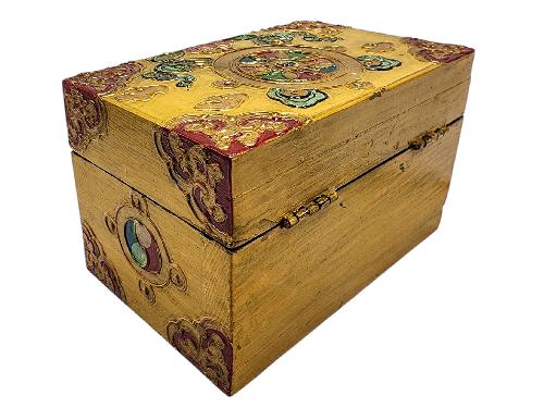 thumb3-Wooden Tibetan Box-33971