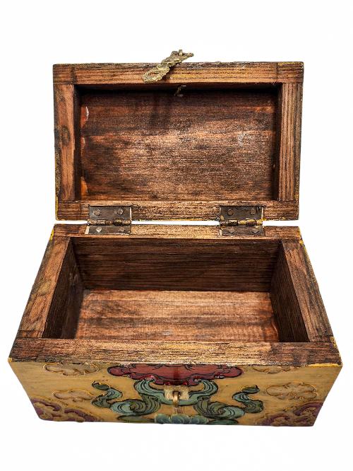 thumb4-Wooden Tibetan Box-33971