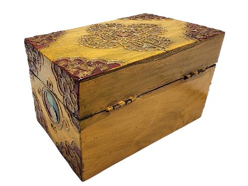 thumb3-Wooden Tibetan Box-33972