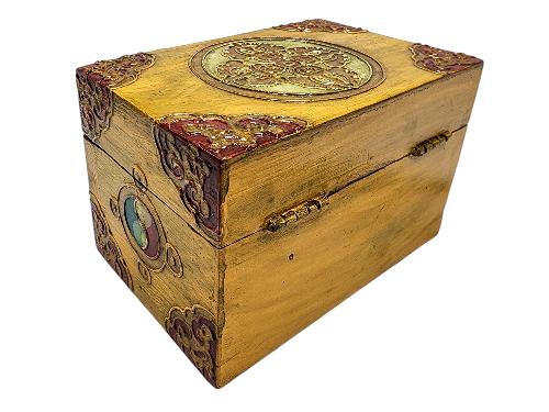 thumb3-Wooden Tibetan Box-33973