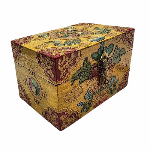 Wooden Tibetan Box-33974