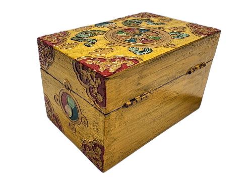 thumb3-Wooden Tibetan Box-33974