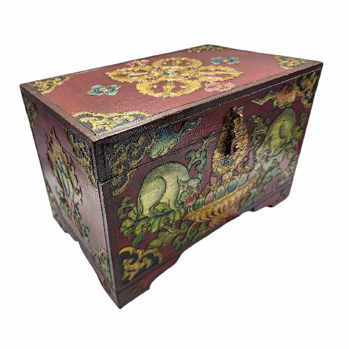 Wooden Tibetan Box-33975