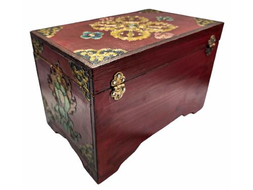 thumb3-Wooden Tibetan Box-33975