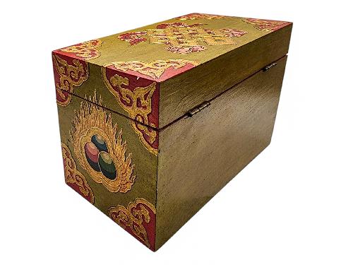 thumb3-Wooden Tibetan Box-33976