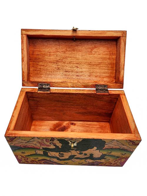 thumb4-Wooden Tibetan Box-33976