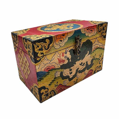 Wooden Tibetan Box-33977