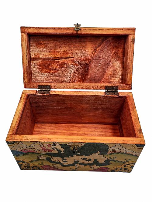 thumb4-Wooden Tibetan Box-33977