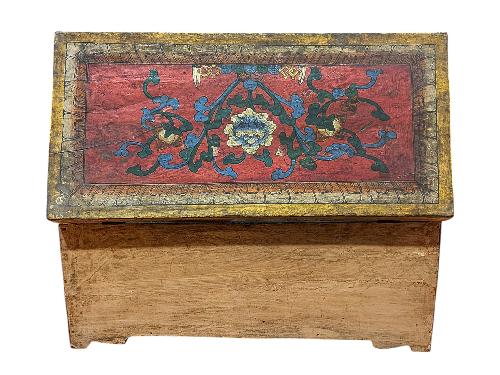 thumb4-Wooden Tibetan Box-34002