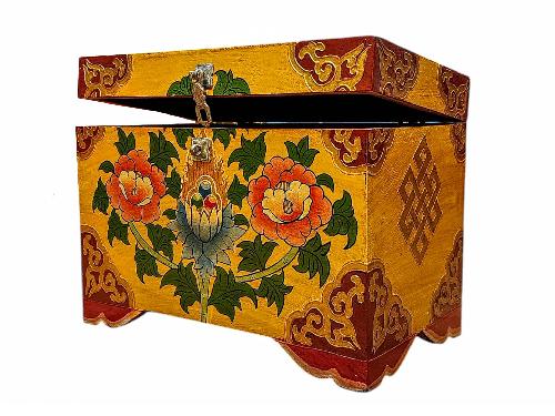 thumb2-Wooden Tibetan Box-34004