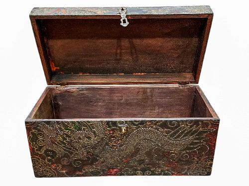 thumb5-Wooden Tibetan Box-34006