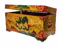 thumb2-Wooden Tibetan Box-34011