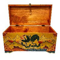 thumb4-Wooden Tibetan Box-34011