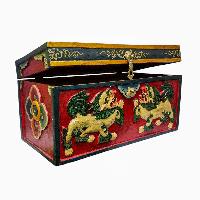 thumb2-Wooden Tibetan Box-34012