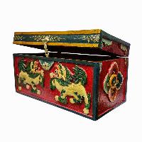 thumb3-Wooden Tibetan Box-34012