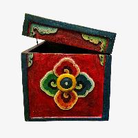 thumb4-Wooden Tibetan Box-34012