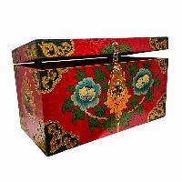 thumb2-Wooden Tibetan Box-34013