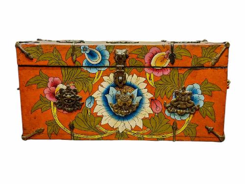 Wooden Tibetan Box-34024