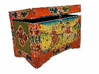 thumb1-Wooden Tibetan Box-34026