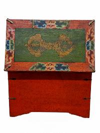 thumb4-Wooden Tibetan Box-34026