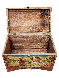 thumb5-Wooden Tibetan Box-34026