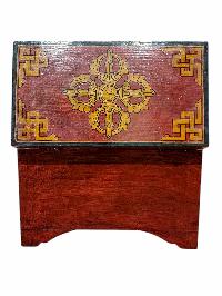 thumb4-Wooden Tibetan Box-34028