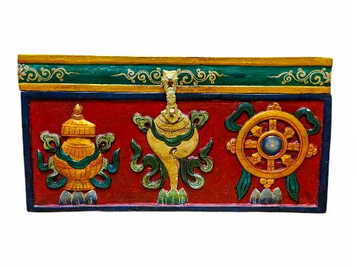 Wooden Tibetan Box-34033