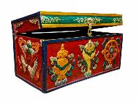 thumb1-Wooden Tibetan Box-34033