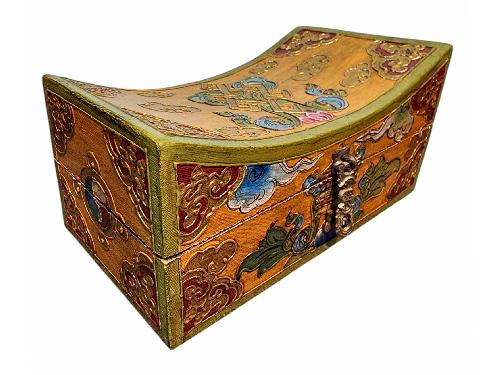 Wooden Tibetan Box-34034