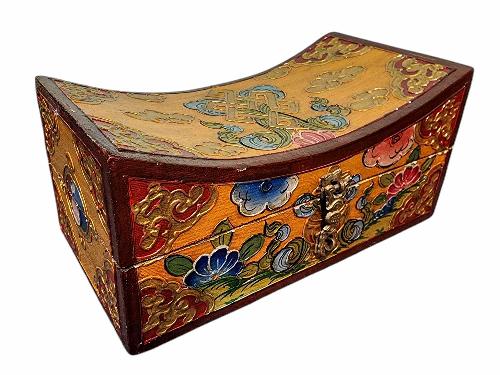 Wooden Tibetan Box-34038