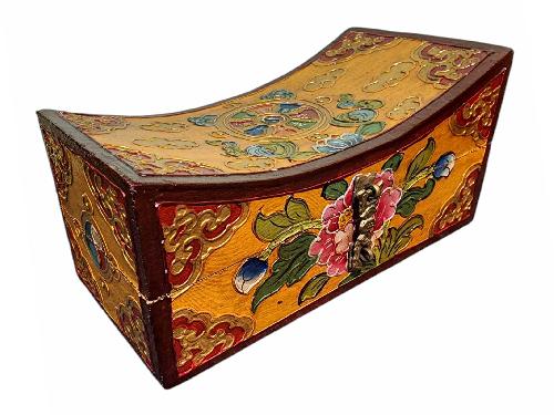 Wooden Tibetan Box-34039