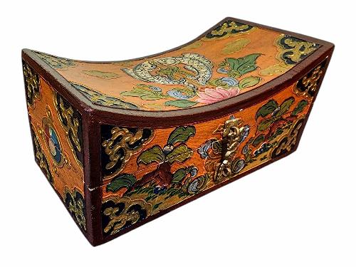 Wooden Tibetan Box-34040