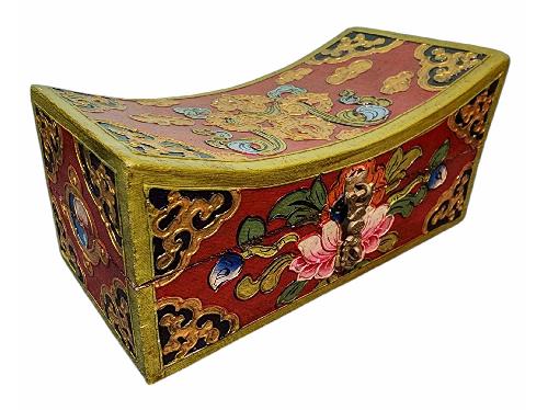 Wooden Tibetan Box-34042