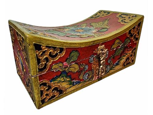 Wooden Tibetan Box-34044