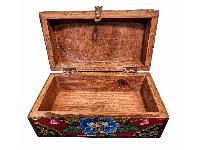 thumb4-Wooden Tibetan Box-34045