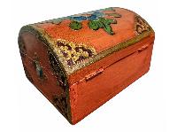 thumb3-Wooden Tibetan Box-34046