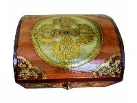 thumb2-Wooden Tibetan Box-34049