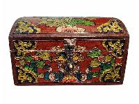 thumb1-Wooden Tibetan Box-34050