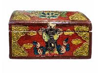 thumb1-Wooden Tibetan Box-34051