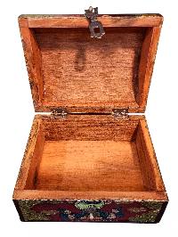 thumb4-Wooden Tibetan Box-34051